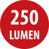LuxPremium Akku LED Kopflampe KL 251 AF, IP44, 250lm