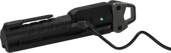 Akku LED Handlampe HL 400 AC, 400lm + Spot 120lm + R&uuml;ckseite 200lm - Produktansicht