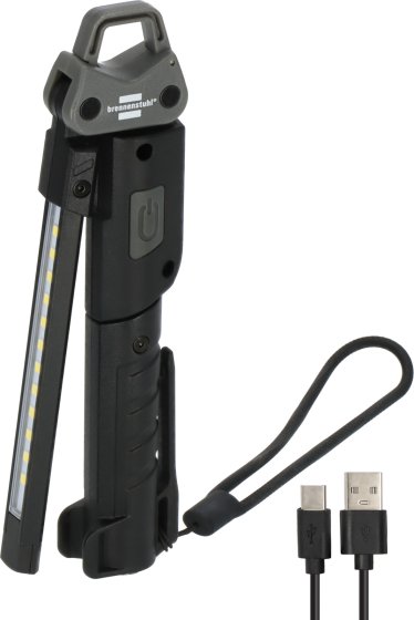 Akku LED Handlampe HL 400 AC, 400lm + Spot 120lm + R&uuml;ckseite 200lm - Produktbild