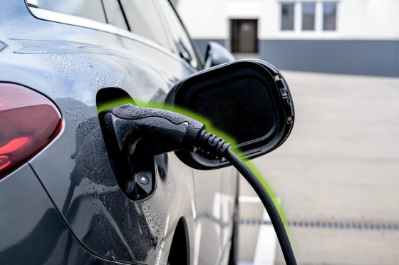 EV Typ 2 5m Ladekabel 11kW IP55 - Anwendungsbild