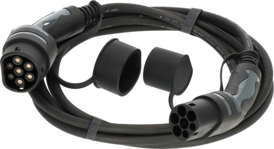 EV Typ 2 5m Ladekabel 11kW IP55 - Produktansicht