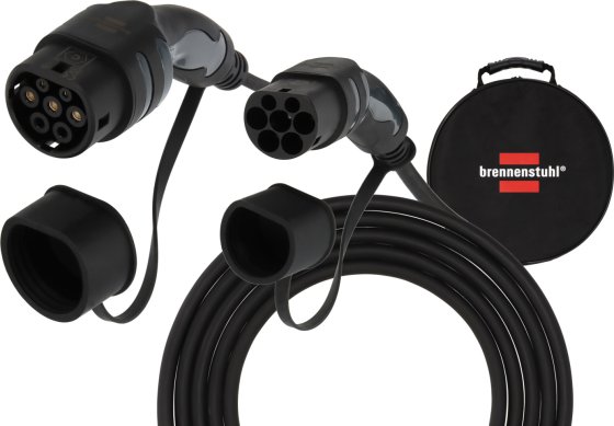 EV Typ 2 5m Ladekabel 11kW IP55 - Produktbild