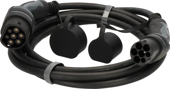 EV Typ 2 7m Ladekabel 22kW IP55 - Produktansicht