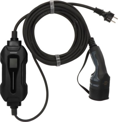 Tragbares EV Ladegerät Typ 2 Schutzkontakt 2,3KW mit 8m Kabel