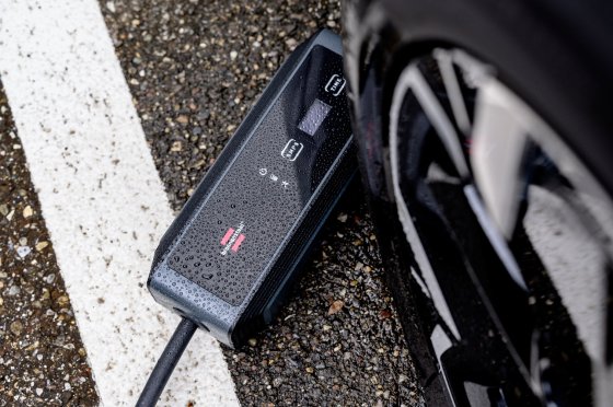 Tragbares EV Ladegerät Typ 2 CEE 11kW mit 8m Kabel - Anwendungsbild
