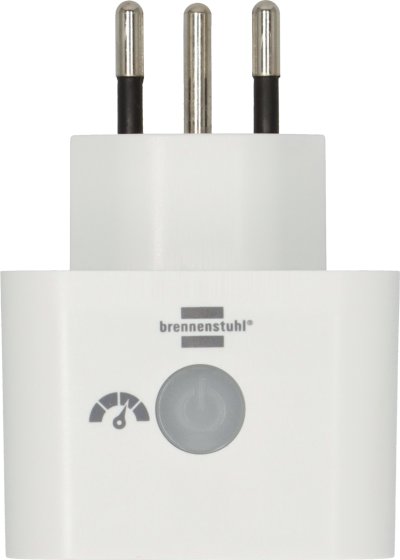 brennenstuhl®Connect WiFi Steckdose mit Energiemessung WAE 3600 XS01 weiss IP20 *CH* - Produktansicht