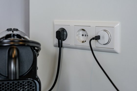 USB C Steckdosenadapter 2,4A wei&szlig; - Anwendungsbild