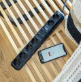 brennenstuhl®Connect Eco-Line WiFi Steckdosenleiste 6-fach 1,5m H05VV-F3G1,5 schwarz - Anwendungsbild