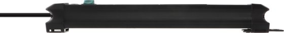 Premium-Line Steckdosenleiste 4-fach mit 2x USB C PD 65W und USB A 18W, schwarz 3m H05VV-F3G1.5 - Produktansicht
