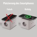 hugo! ONE Steckdosenwürfel mit USB C 20W PD cream white - Anwendungsbild