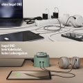 hugo! ONE Steckdosenwürfel mit USB C 20W PD mint green - Anwendungsbild