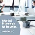 hugo! ONE Steckdosenwürfel mit USB C 20W PD ice blue - Anwendungsbild