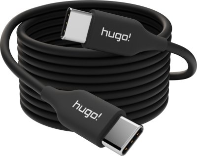 hugo! CABLE Ladekabel USB C 100W 2m deep black