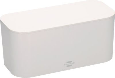 Kabelbox für Steckdosenleisten weiß