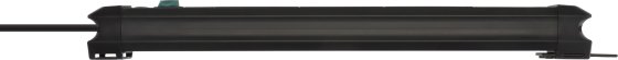 Premium-Line Steckdosenleiste 6-fach mit 2x USB C PD 65W und USB A 18W, schwarz 3m H05VV-F3G1.5 - Produktansicht