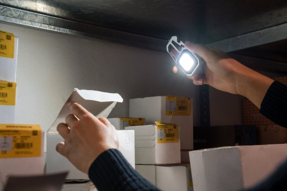 Mini LED Taschenlampe MTL 600 A, 600lm  - Anwendungsbild