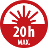 Akku LED Outdoor Lampe FL 100 A, IP44, 30lm 