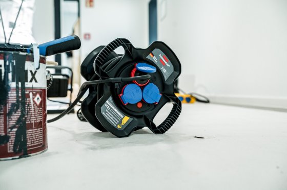 Gummi-Kabelhaspel X-Gum IP44 10m H07RN-F 3G2,5  - Anwendungsbild