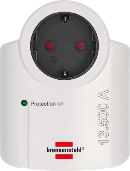 Primera-Line &Uuml;berspannungsschutzadapter 13.500A wei&szlig; - Produktansicht