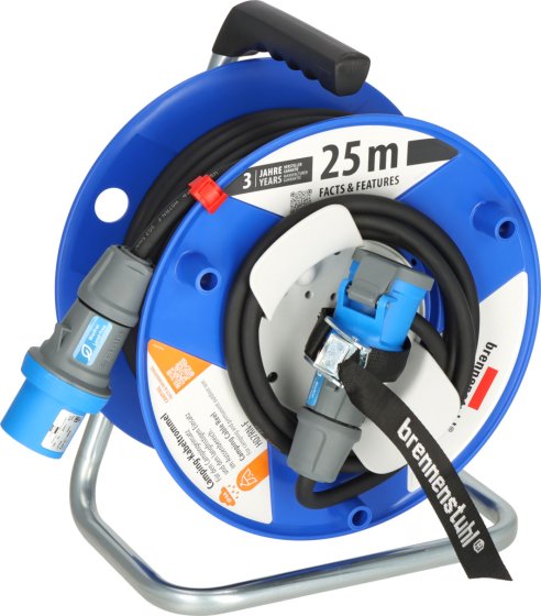 Garant G CEE IP44 Camping-Kabeltrommel 25m H07RN-F 3G2,5 - Produktbild