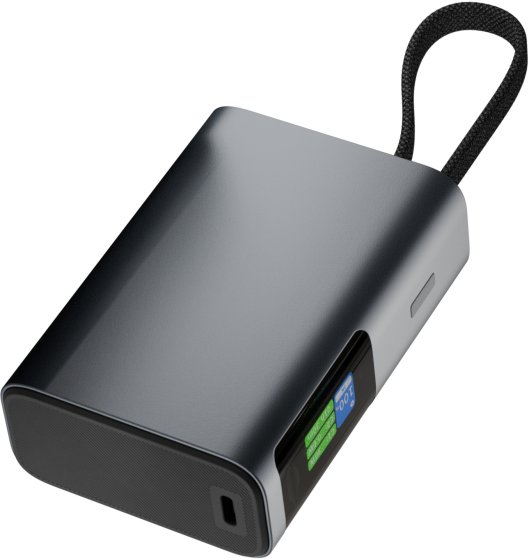 Powerbank PB10k 10.000mAh, 37Wh mit 2 USB C 35W PD - Produktansicht