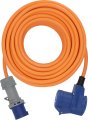 Camping CEE Verl&auml;ngerungskabel IP44 25m orange H07RN-F 3G2,5 CEE-Stecker, Winkelkupplung 230V/16A - Produktbild