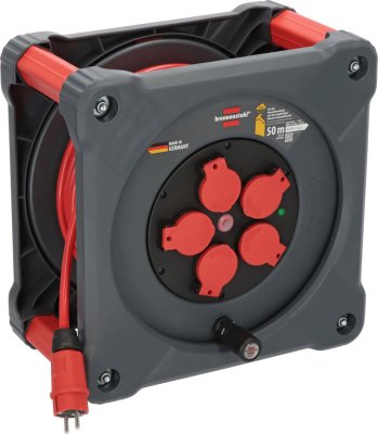 Professional Baustellen-Kabeltrommel KA 5210 5 IP44, 50m H07BQ-F 3G2,5
