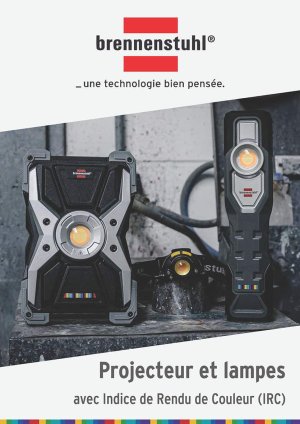 Projecteurs et lampes avec IRC