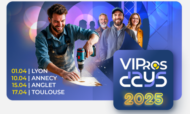 Brennenstuhl participe aux VIPros Days 2025 : Venez nous rencontrer !